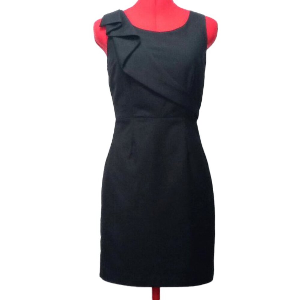 Forever 21 Black Mini Dress With Frill Detail US XS